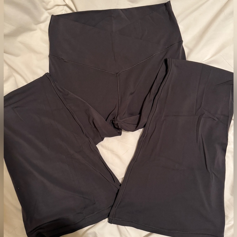 High-Waist Black Yoga Pants